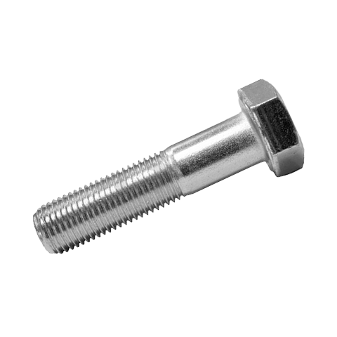 Болт DIN 931 М12х60 кл.пр.8,8 цинк